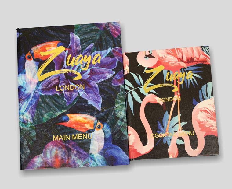 Digital Restaurant Menu Covers
