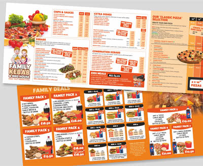 Backlit Lightboxes for Takeaways & Restaurants