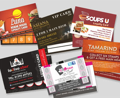 Restaurant & Takeaway Loyalty Cards