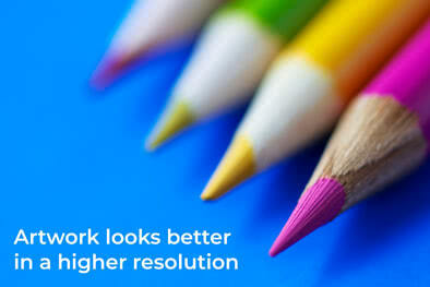 High Resolution Image Example