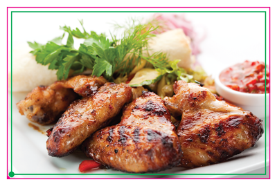 Bleed The finished size