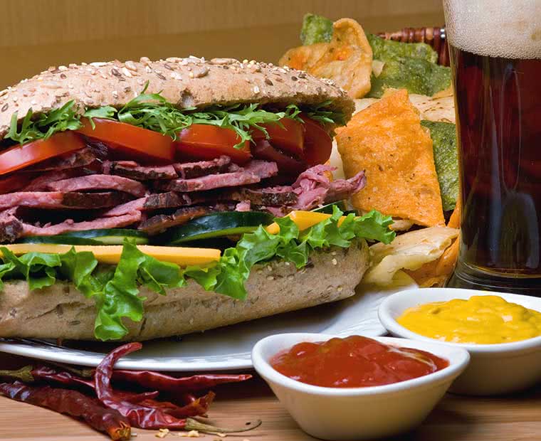 Pub and Bar food image library (c) Low Cost Menus