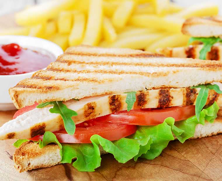 Sandwich Bar food image library (c) Low Cost Menus